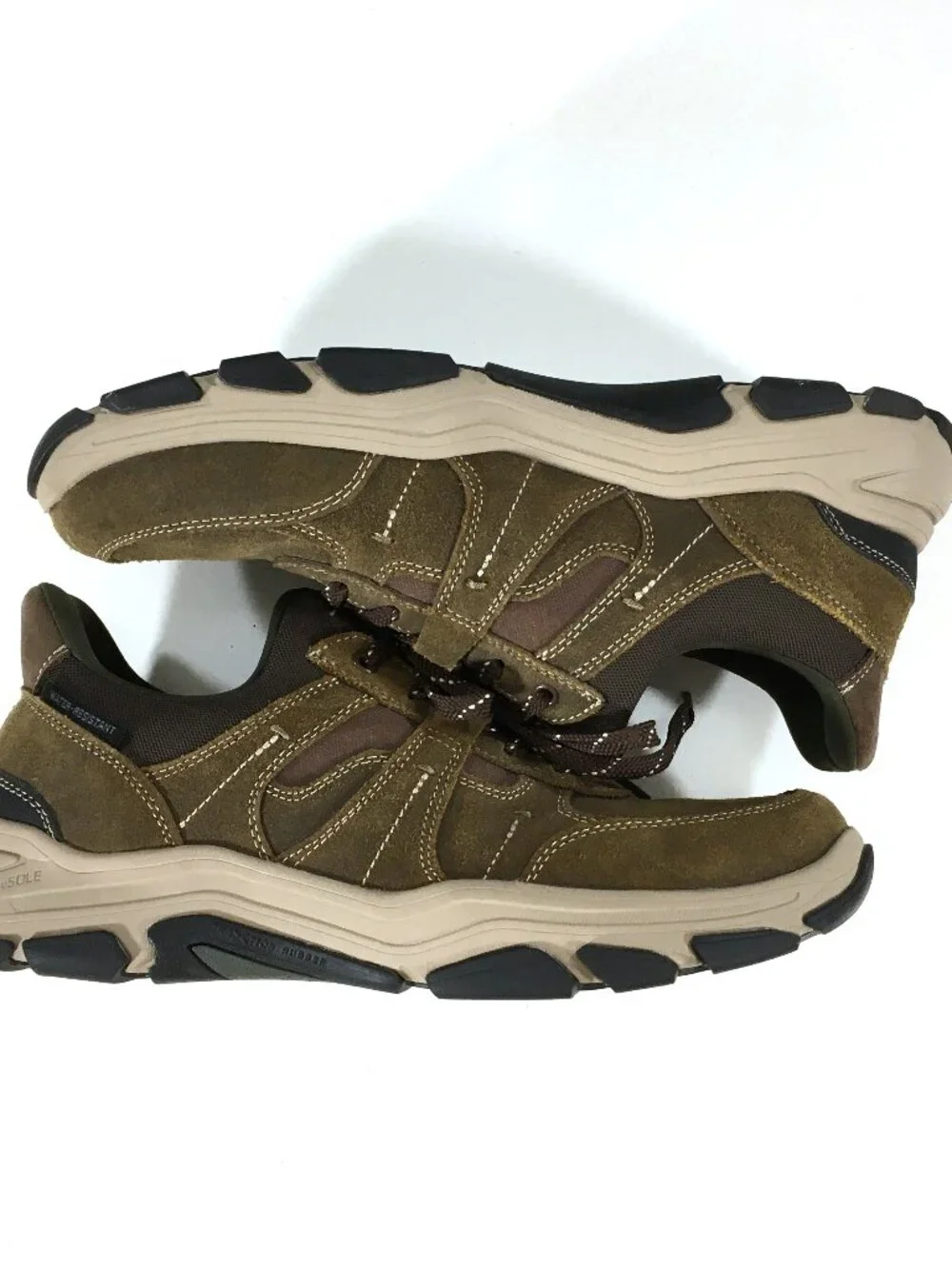 Rockport Rhett Lace Up Sneakers Mens Size 10 W Wide Brown Step In
